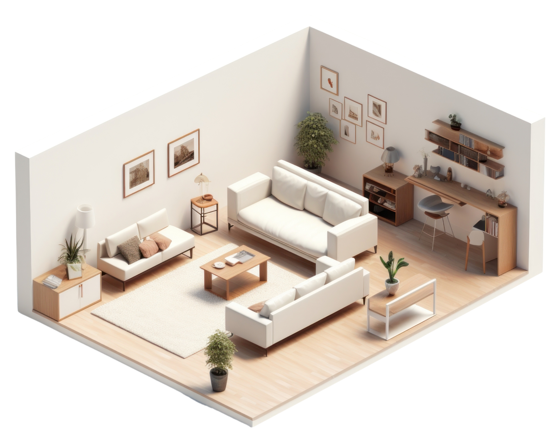 Artomoro Isometric Room Design